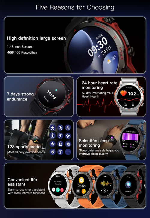 Z136 Nova Watch Pro X1 Smart Watch | Waterproof | Heart Rate Monitor | Sports Model | Bluetooth